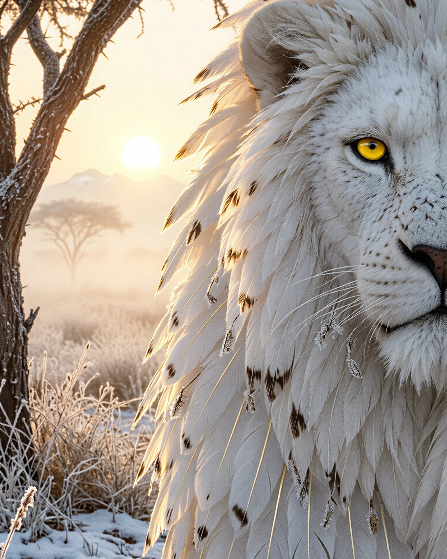 Savannah Ice — Lion — Galerie 6