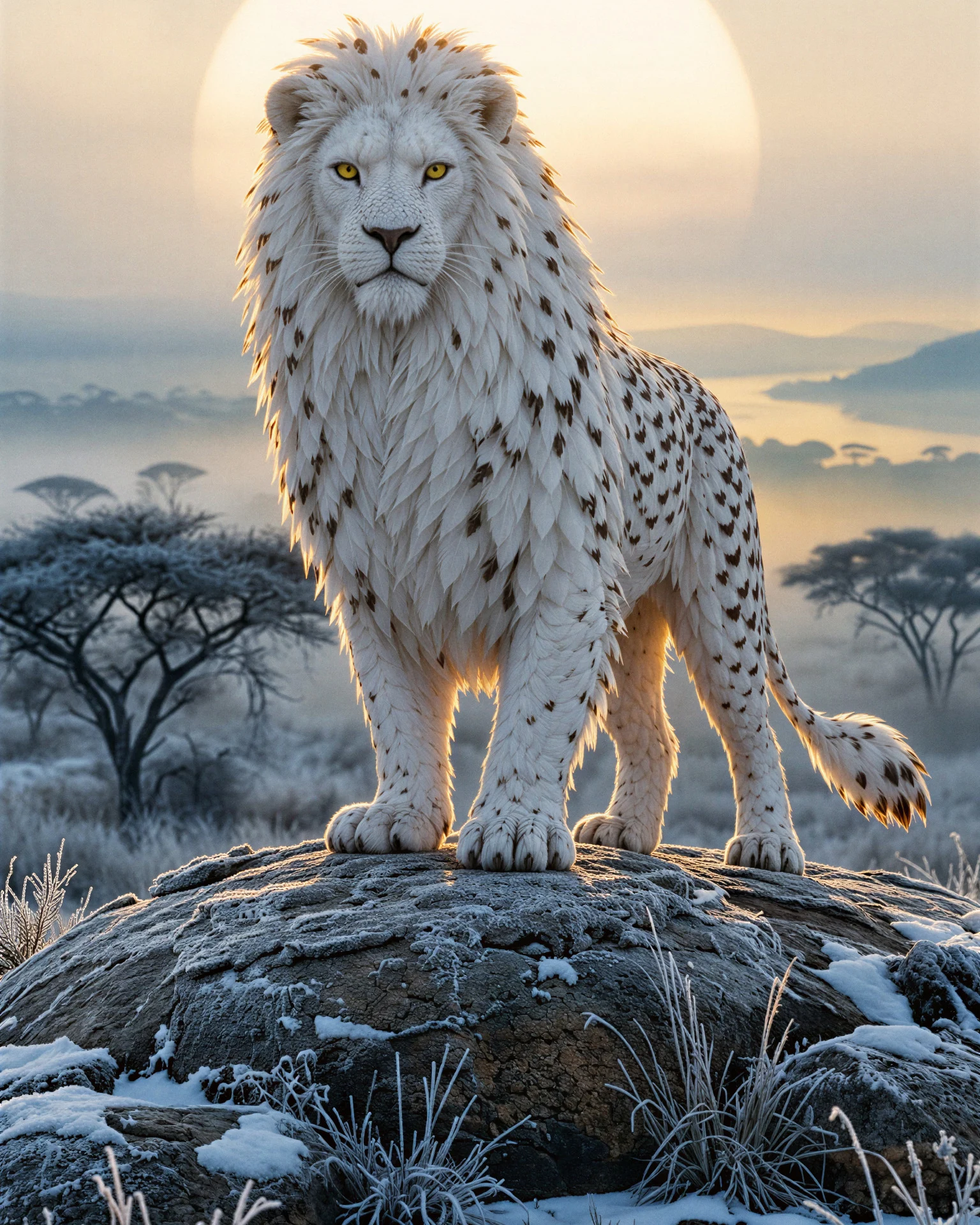 Savannah Ice — Lion — Galerie 7